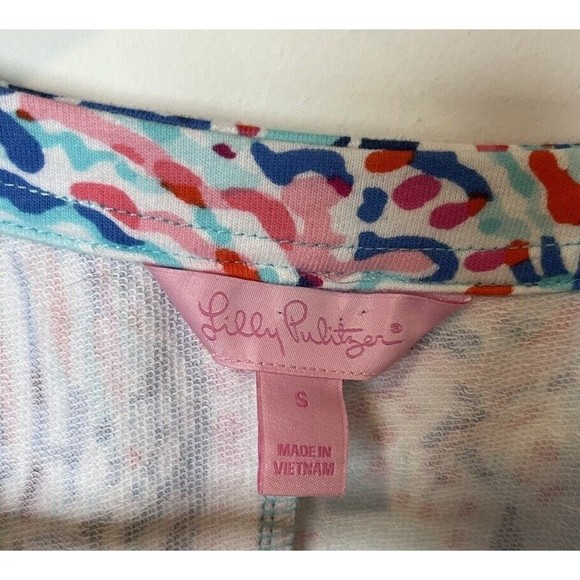 Lily Pulitzer Blue Pink Shell Me About It Estrada Mini Dress Size Small - Picture 6 of 11